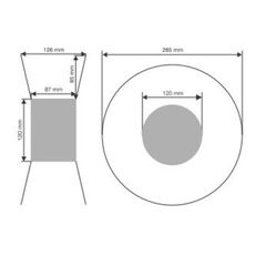  Leertrommeln Gerätetrommel as-Schwabe Uni-Roller Ø 285mm, Leertrommel 12362239